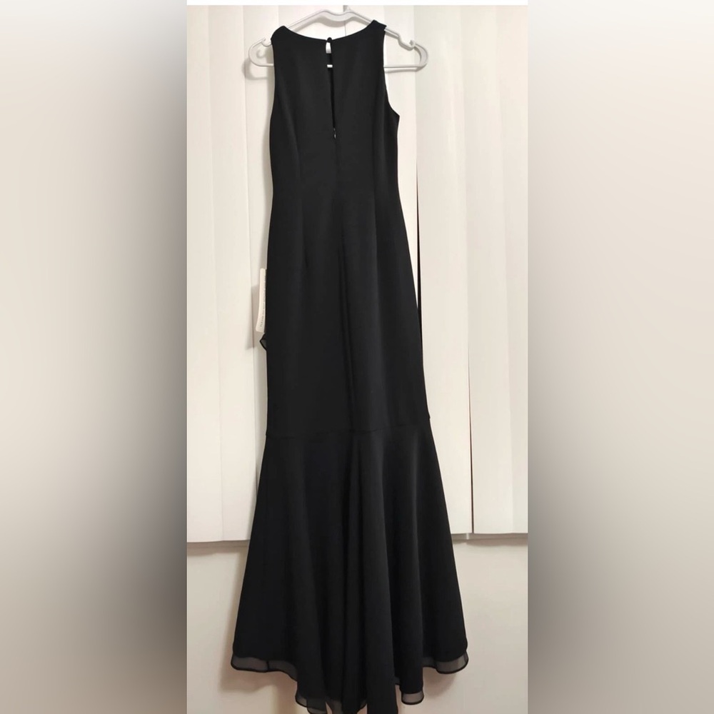 Adrianna Papell Black Asymmetrical Dress - Picture 9 of 9